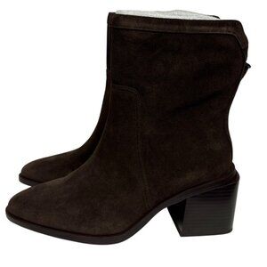 Vince Camuto Kortimy Women's Boots Water Repellent Mid Shaft Rootbeer Brown 9 9W